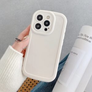 Frosted puff shell-white-no printing