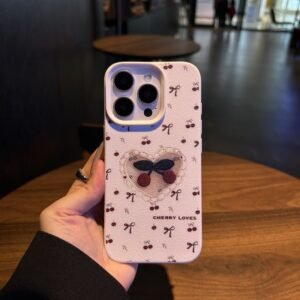 Skin texture tpu [painted cherry] white