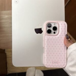 Skin texture air cushion-pink-w144 pink wave dot label