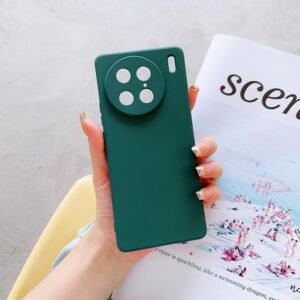 Rubik's cube liquid dark night green