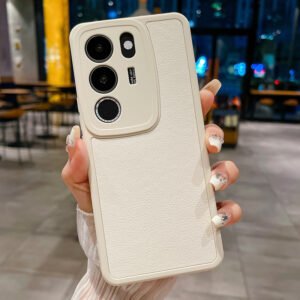 Lambskin white shell + white leather