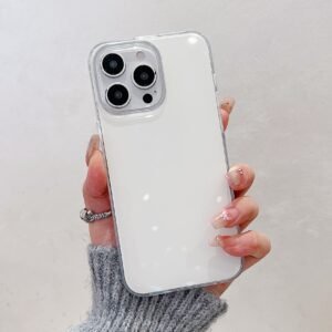 White background