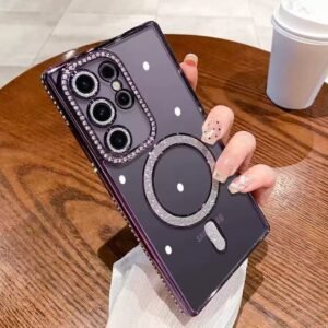 [purple] magnetic wireless charging + all-inclusive lens film
