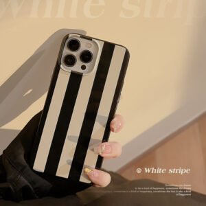 bright black wide stripes