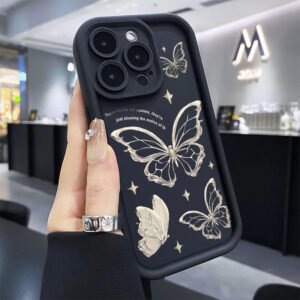 Black-silver butterfly