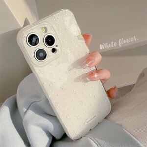 White small white floral [varnish]